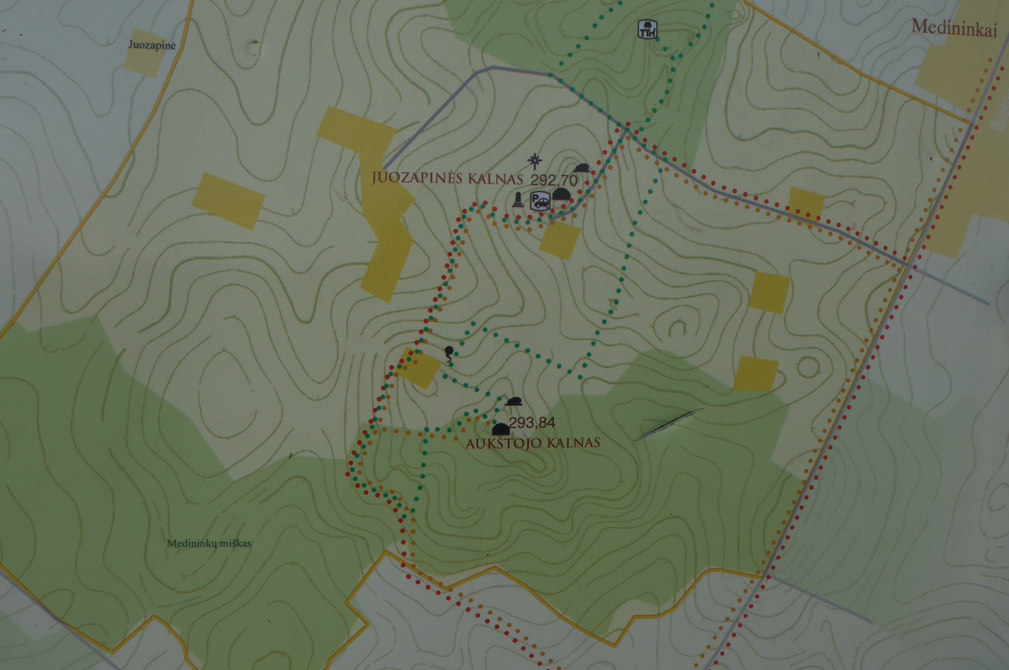 mapa Aukštojas I
